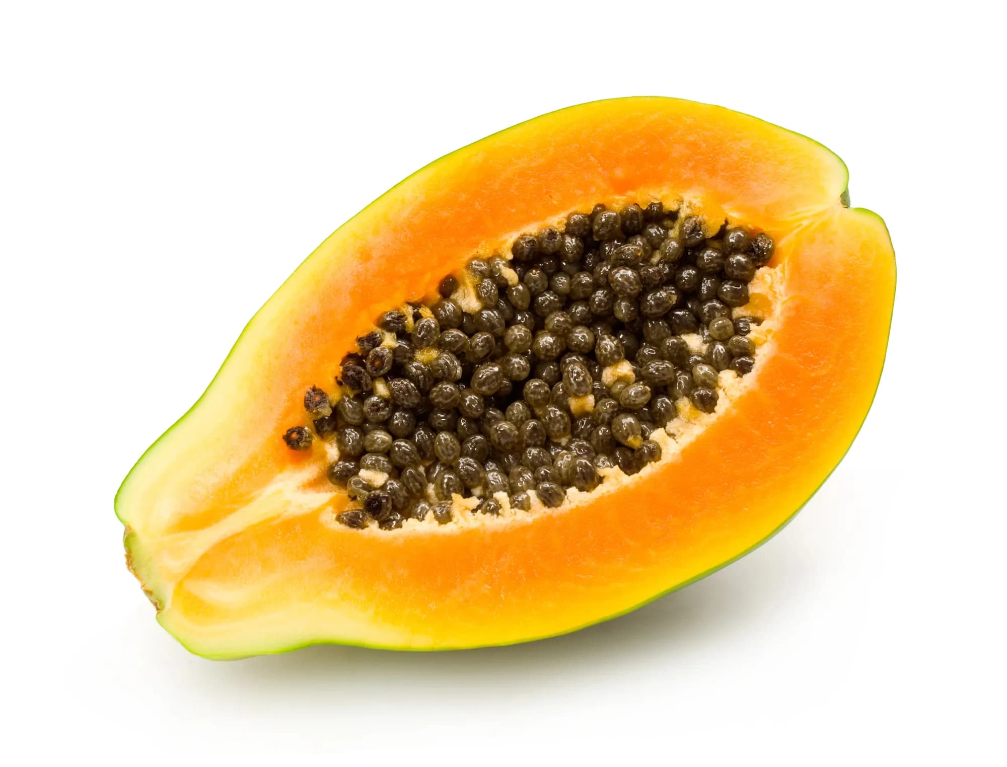 Papaya abierta